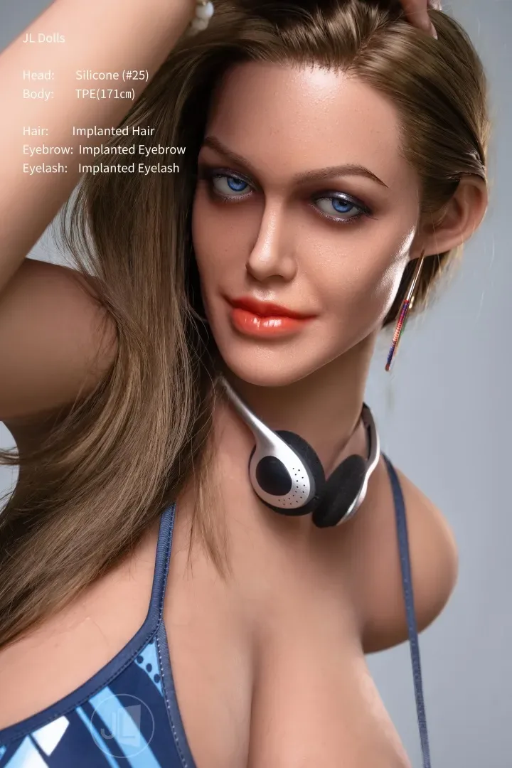 Jarliet | Gina -5ft 7/171cm Silicone Head+TPE Body Sex Doll (In Stock US)