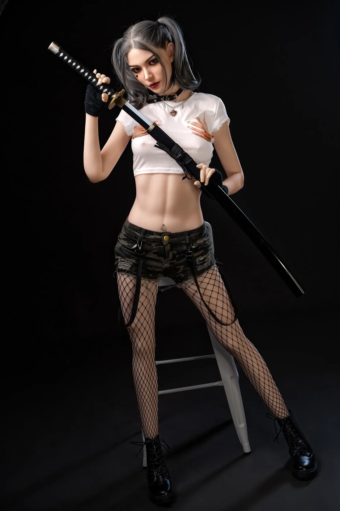 SY Doll丨Harley -5ft 8/173cm Movable Jaw Silicone Head Sex Doll view 7