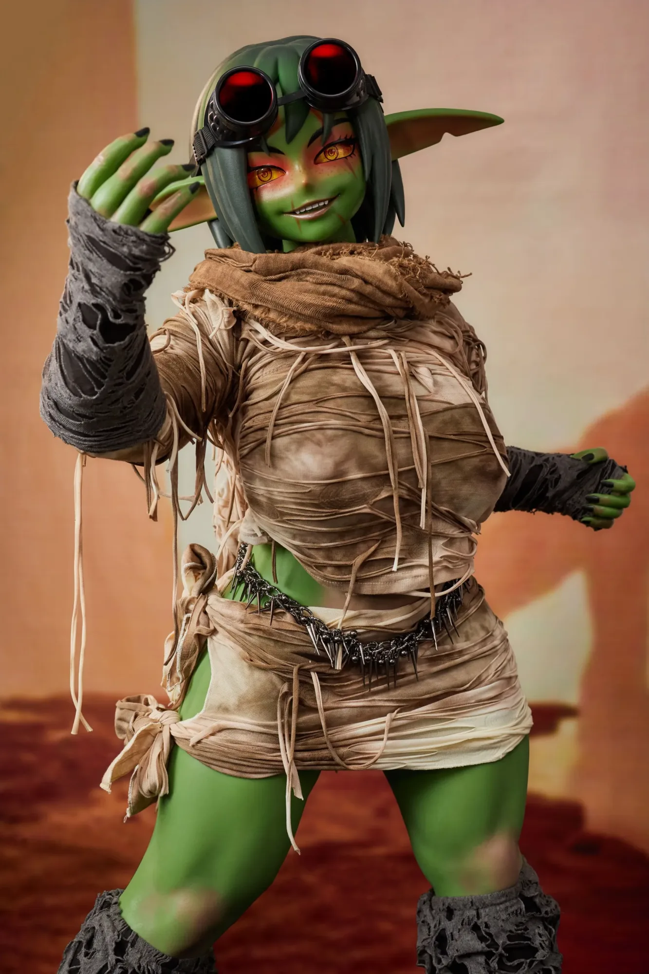 Climax Doll | Barza -Ultra-Lightweight Green Fantasy Silicone Sex Doll, CLM ULW Series