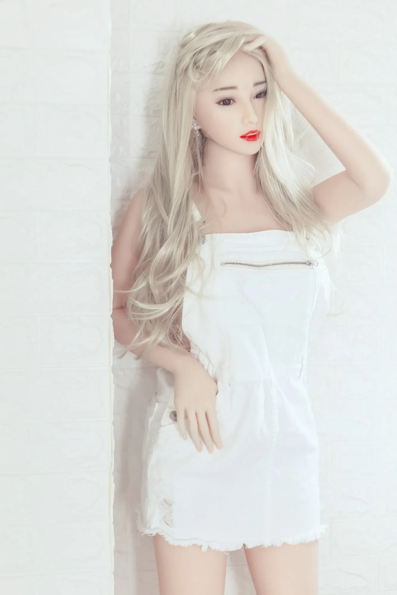 MESE Doll丨Pearly- 158cm (5ft 2) Realistic Sex Doll With Pretty White Hair view 8