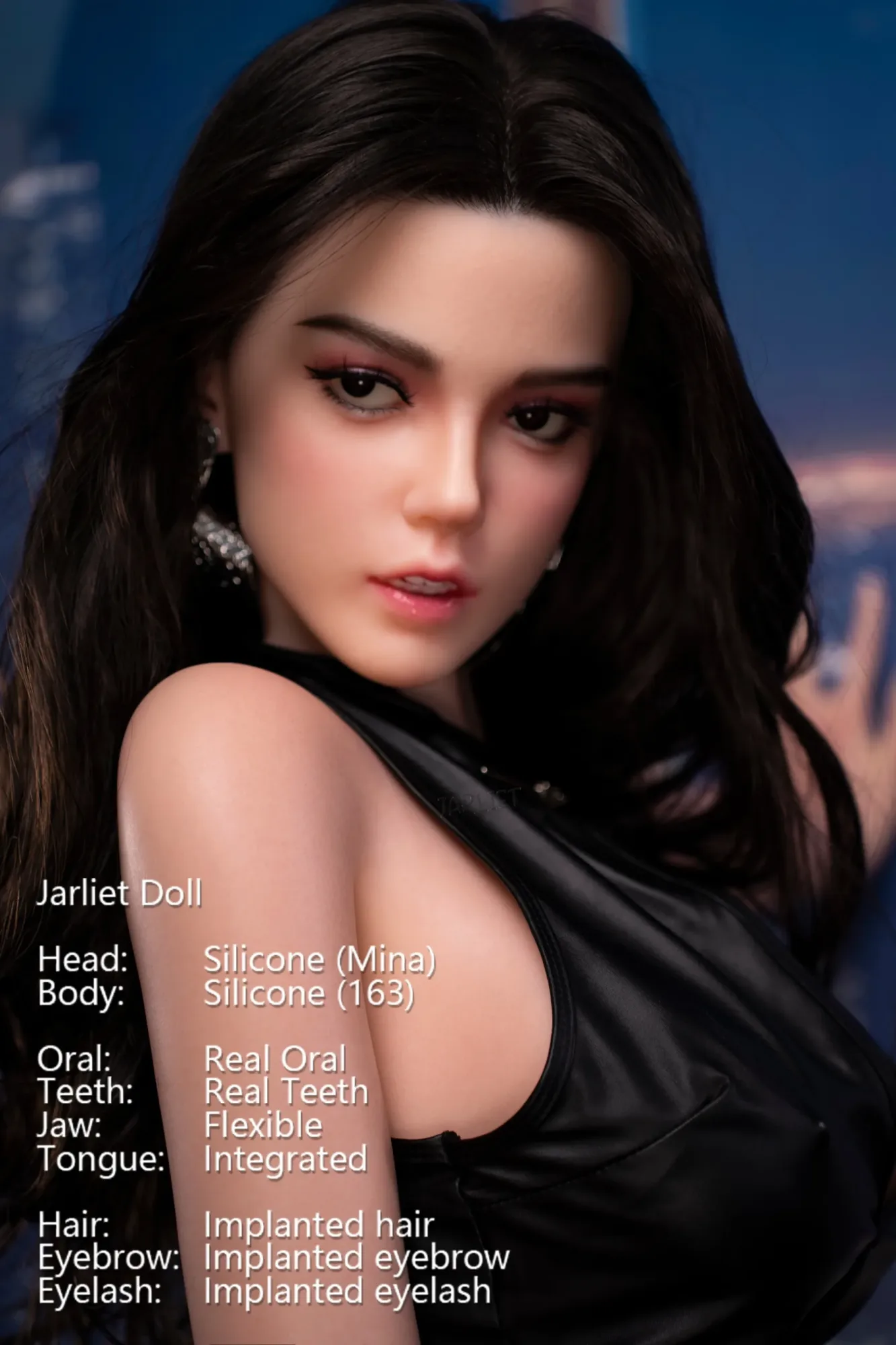 Jarliet | Mina -5ft 3/163cm Fair ROS Head Full Silicone Asian Sex Doll view 2