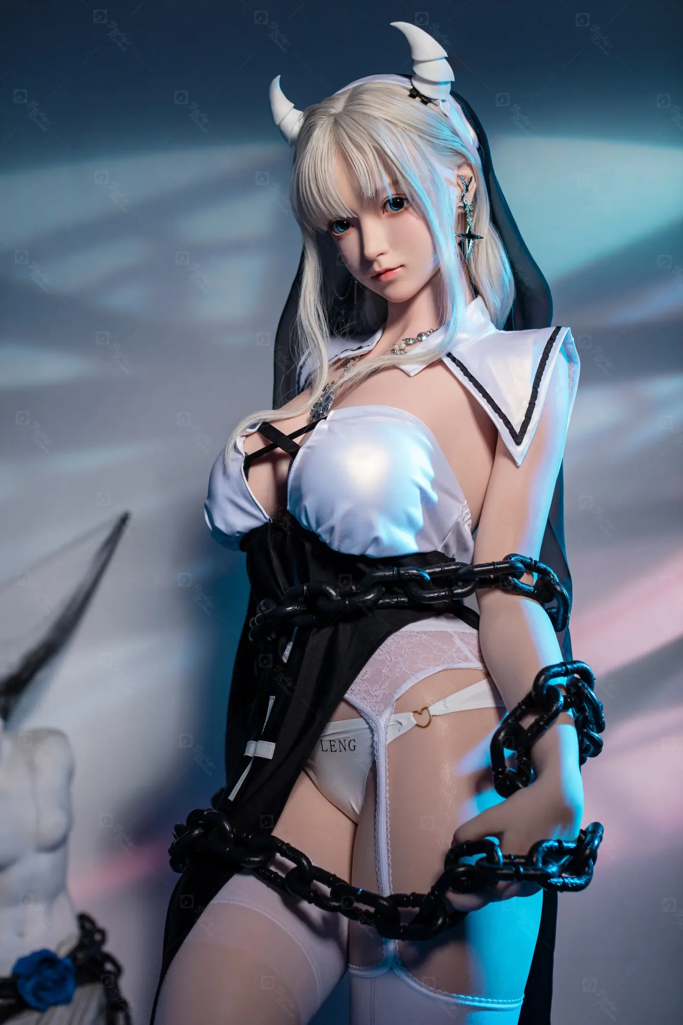 JR | Akuma - 5Ft 2(157cm) Sexy Japanese Devil Silicone Sex Doll view 8