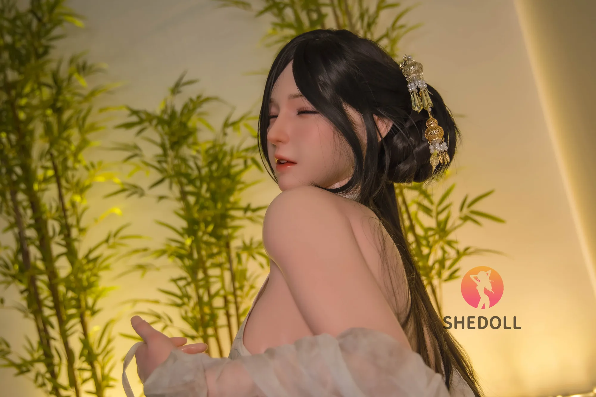 SHEDOLL | Meng-5ft2 /158cm Optional ROS silicone head Sex Doll view 4