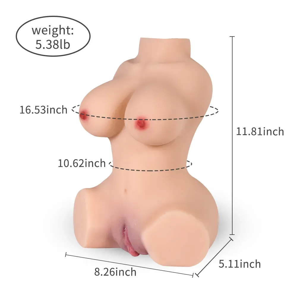 Xiaomei - 11.81in Torso Sex Doll (In Stock US) view 7