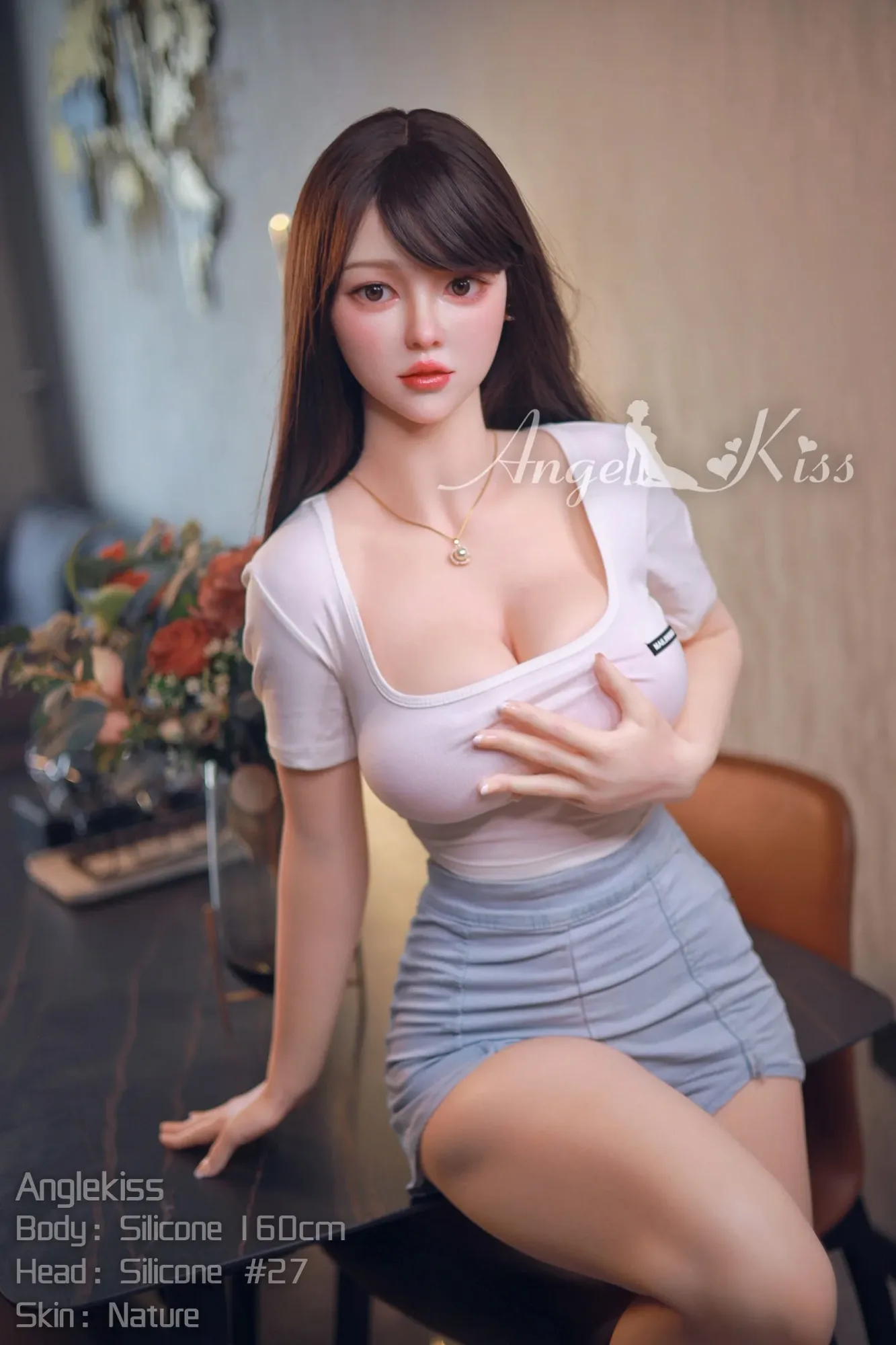 Angel Kiss | 160cm/5ft3 D-cup Silicone Sex Doll – Tracy Judd view 2