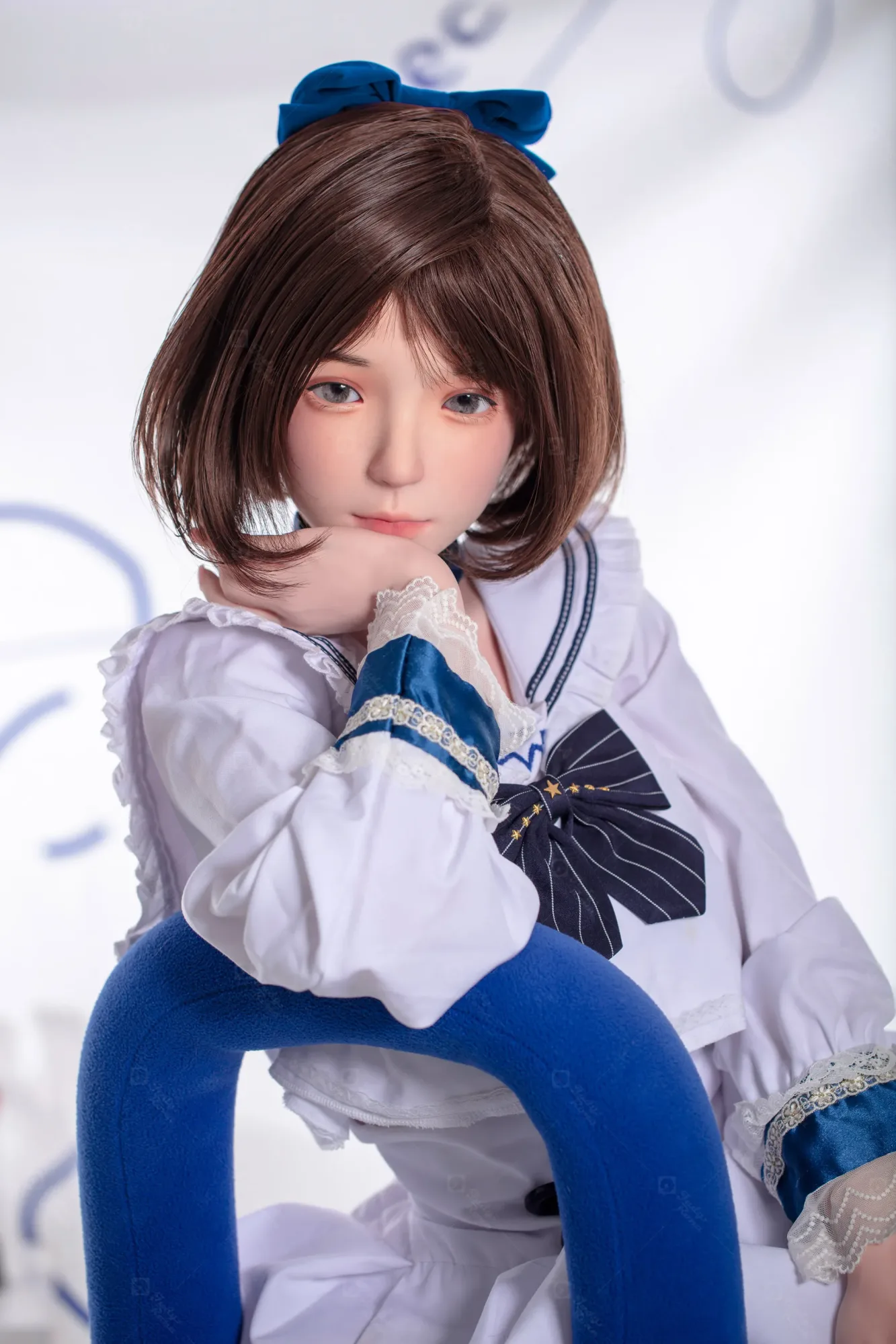 JR | Emi - 4Ft 10(148cm) Listen Conch Girl Silicone Sex Doll view 2