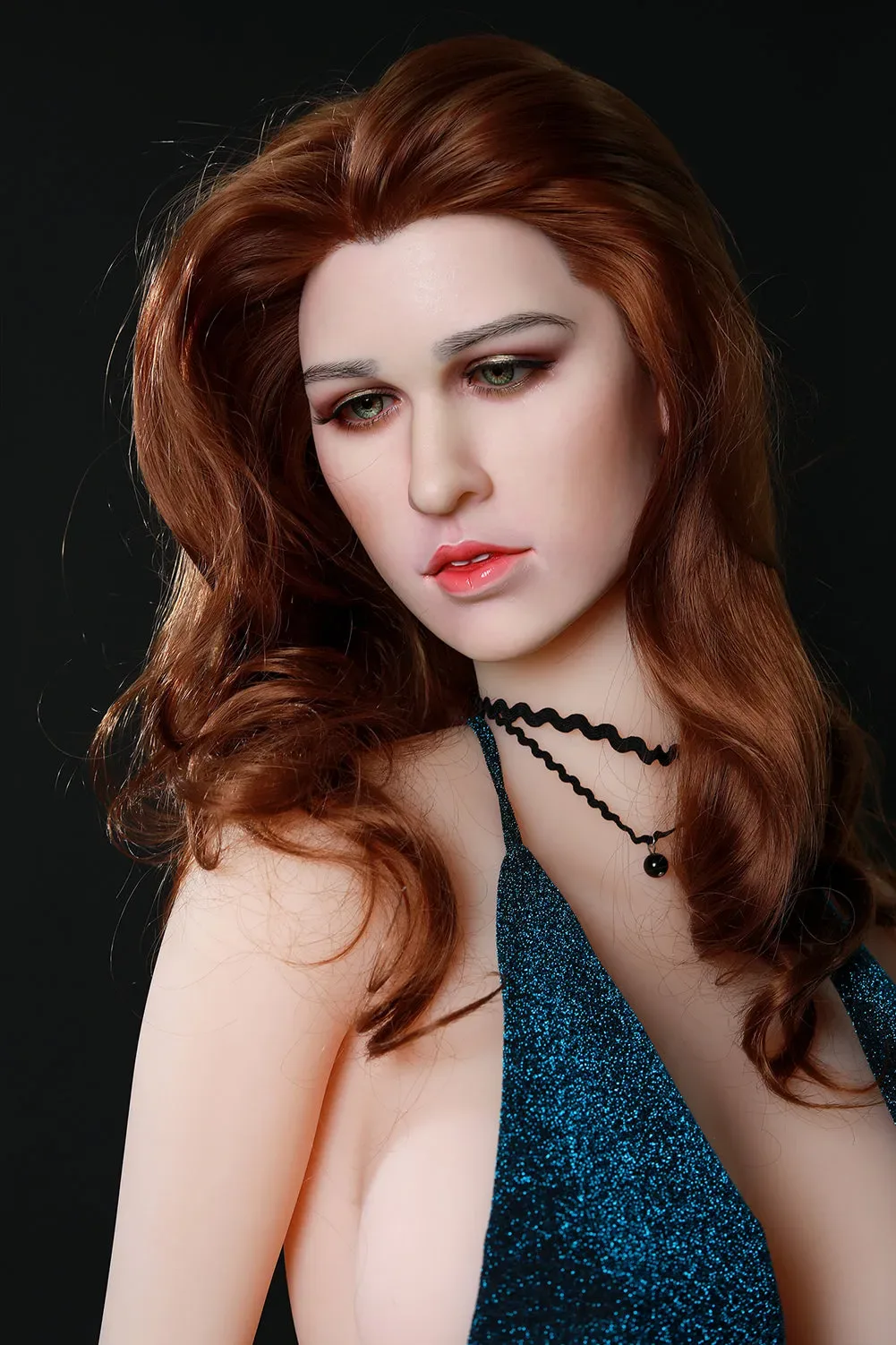 Max - 165cm (5ft6) French Style Mature Sex Doll With Long Curly Hair view 8