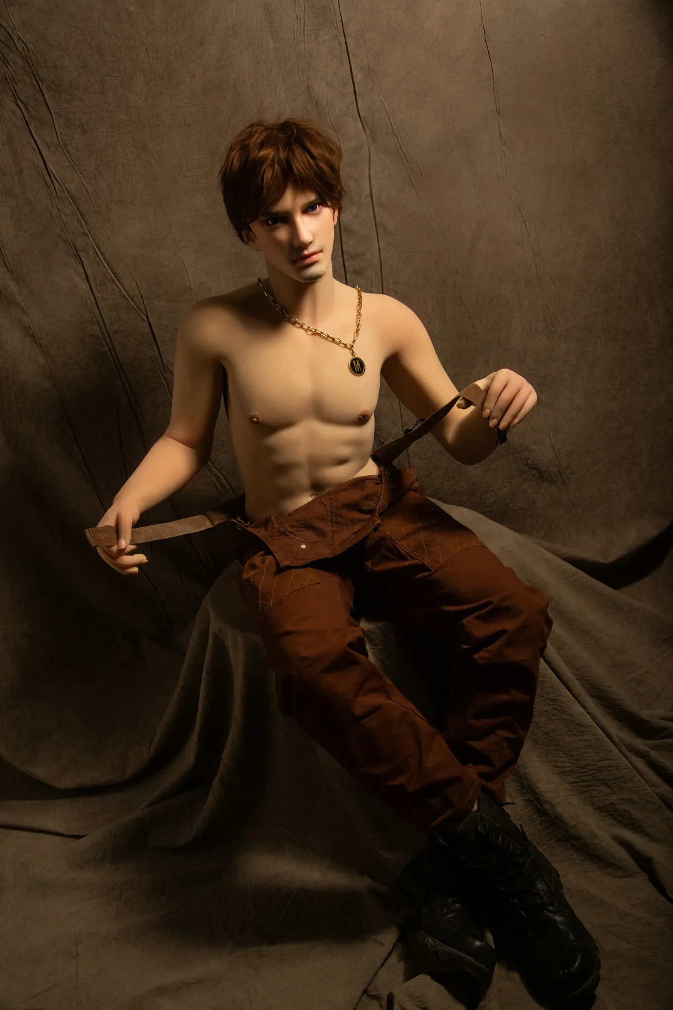 Qita丨 5ft9/175cm S2 Male Silicone Head Sex Doll-Byron view 2