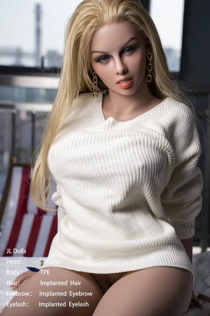 Jarliet | Blanche -4ft 10/148cm Silicone Head+TPE Body Sex Doll