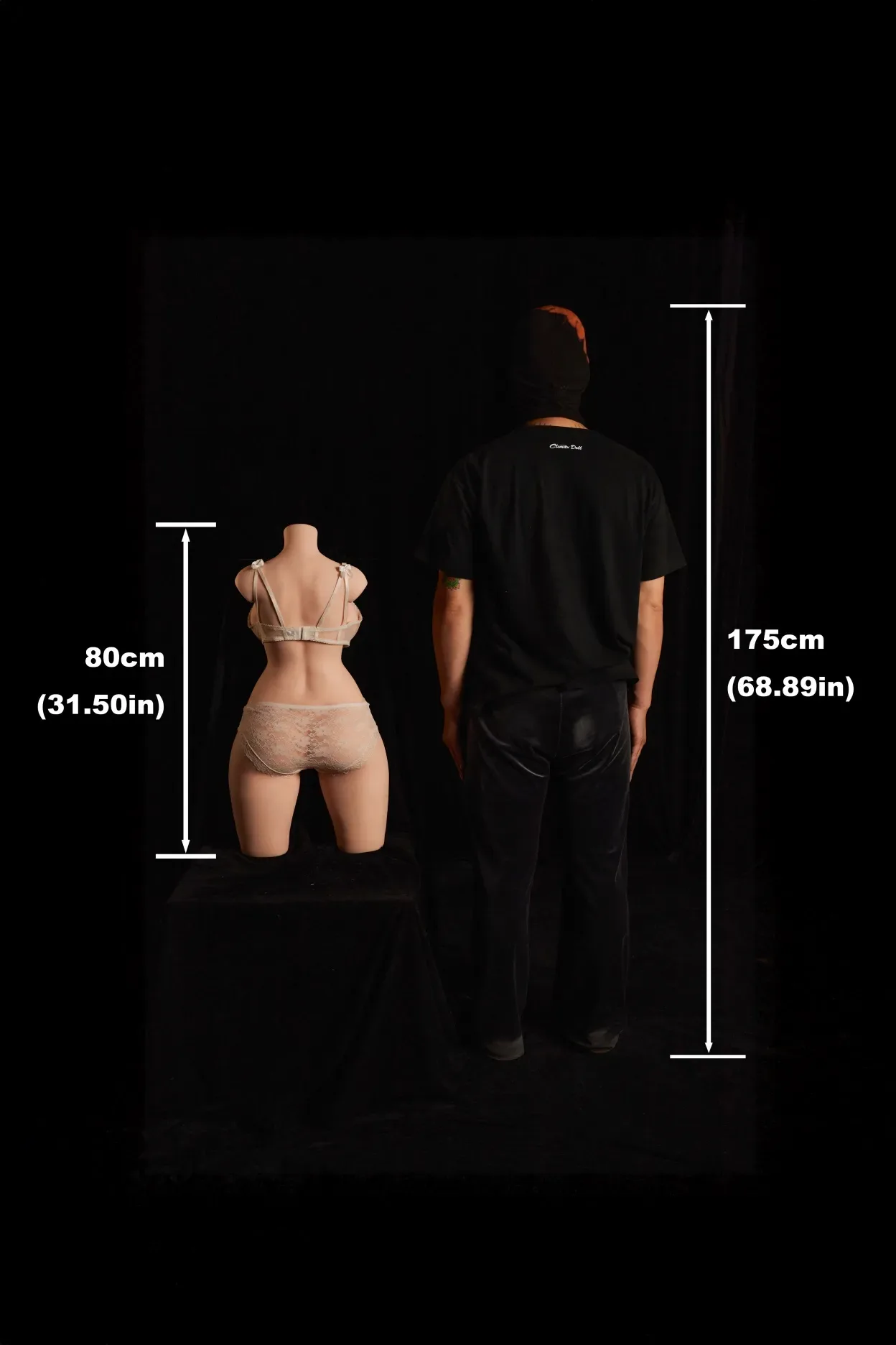 Climax Doll | 2ft 7/80cm E-Cup Ultra-Lightweight Silicone Sex Torso 883#, CLM ULW Series view 6