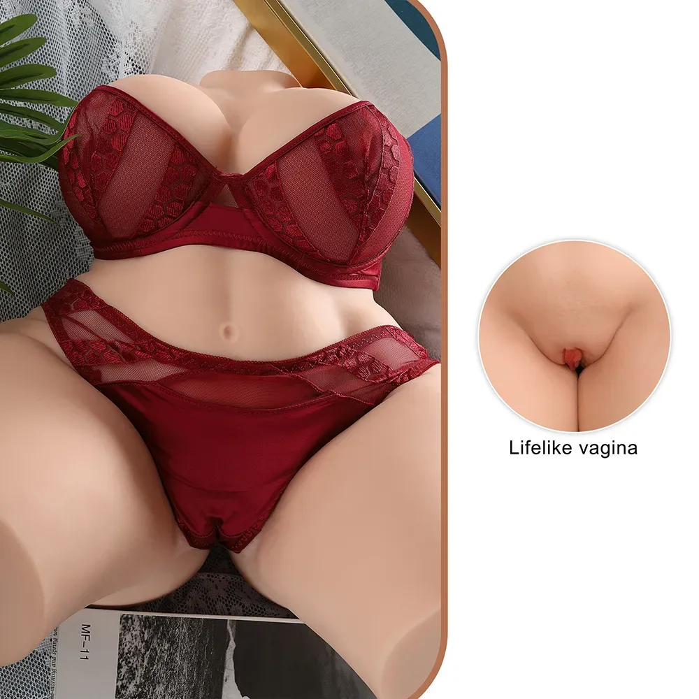 Elma - 42cm/16.5lb Torso Sex Doll (In Stock US)