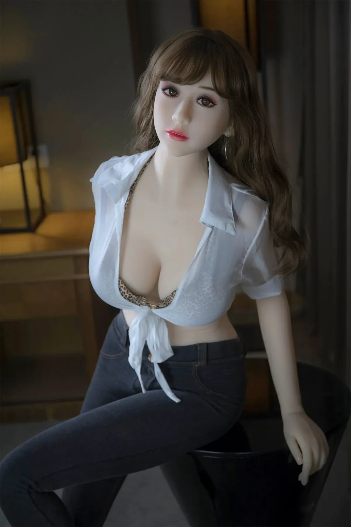 Toon - 5ft 6(165cm) Gorgeous Real Sex Doll With Blonde Curly Hair view 3