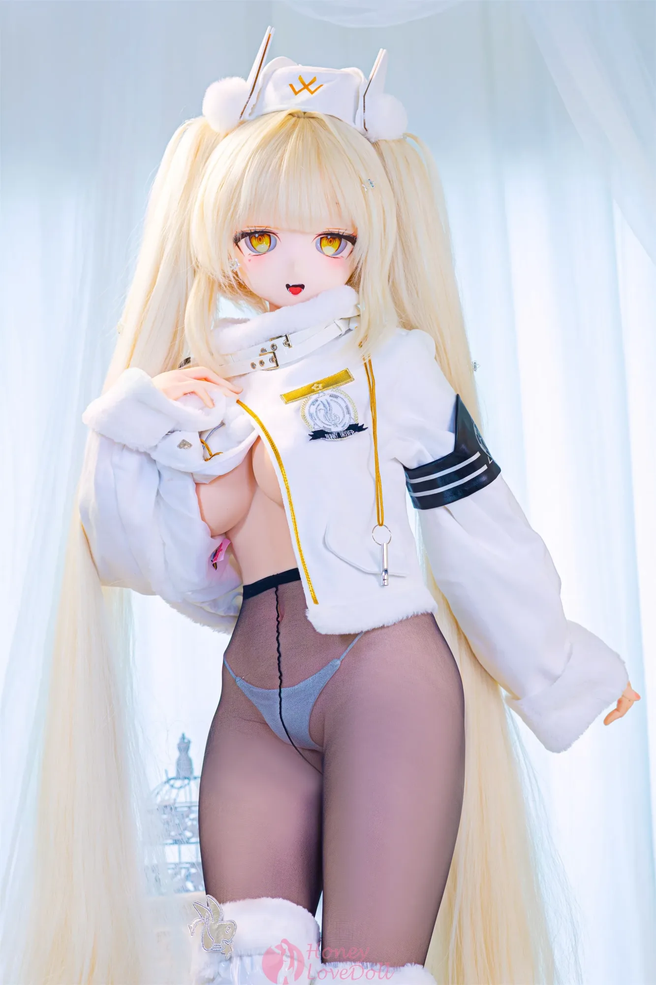 WM | Blanc- 5ft 1/157cm Victory Goddess Silicone Anime Sex Doll