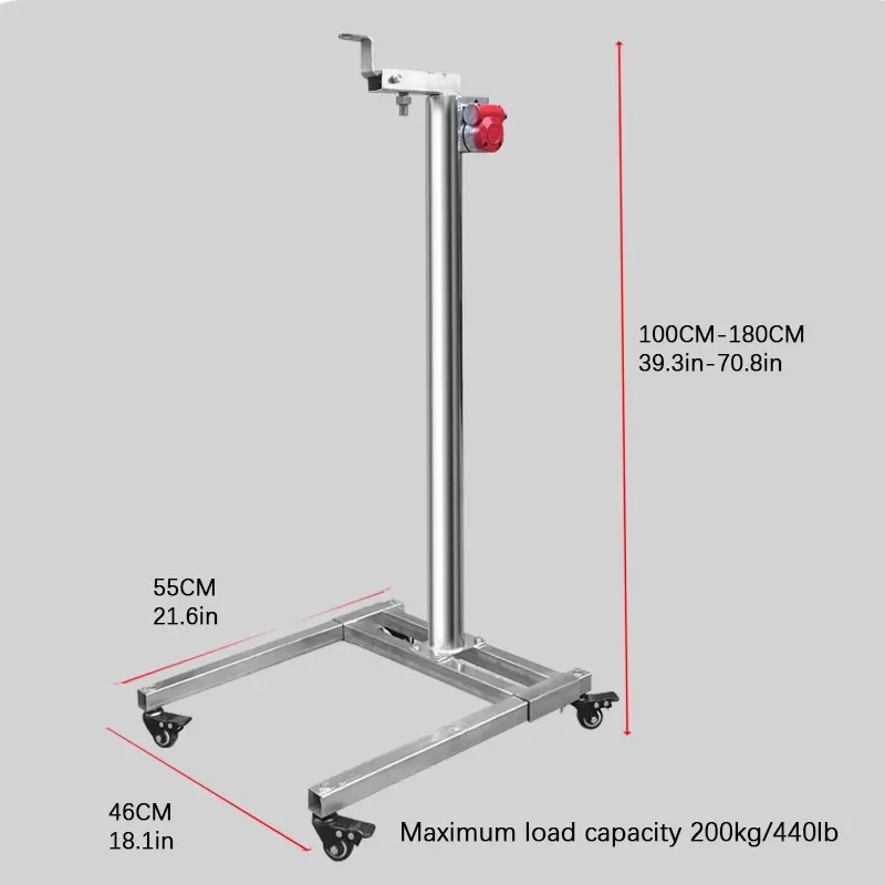 Sex Doll Stand for Neck, hanging stand, height adjustable view 7