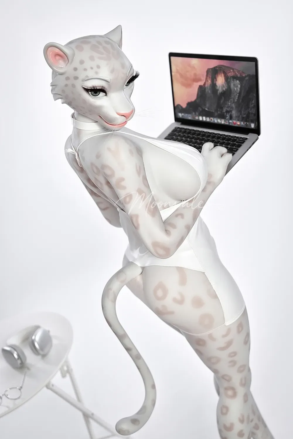 SY Doll & MoonVale Doll | Velara -5ft 5/165cm Anthro Snow Leopard Furry Silicone Sex Doll view 4