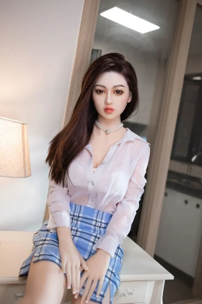 AIBEI | Tiantian 165cm(5.4') Silicone Head + TPE Body Small Breast Sex dolls view 3