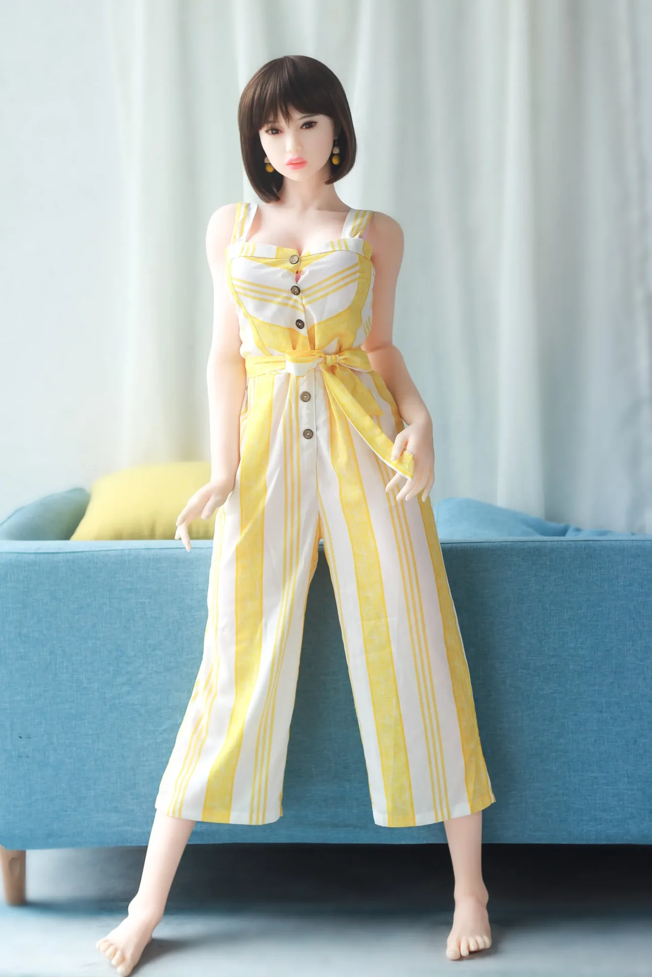 6YE | Aaliyah - 5ft5/165cm Big Boobs Short Hair Asian Japanese Sex Doll view 8