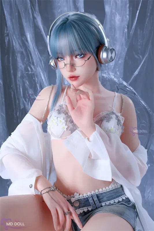 MD Doll | Faye -5ft 3/161cm A-Cup Silicone Sex Doll, ROS Head M64