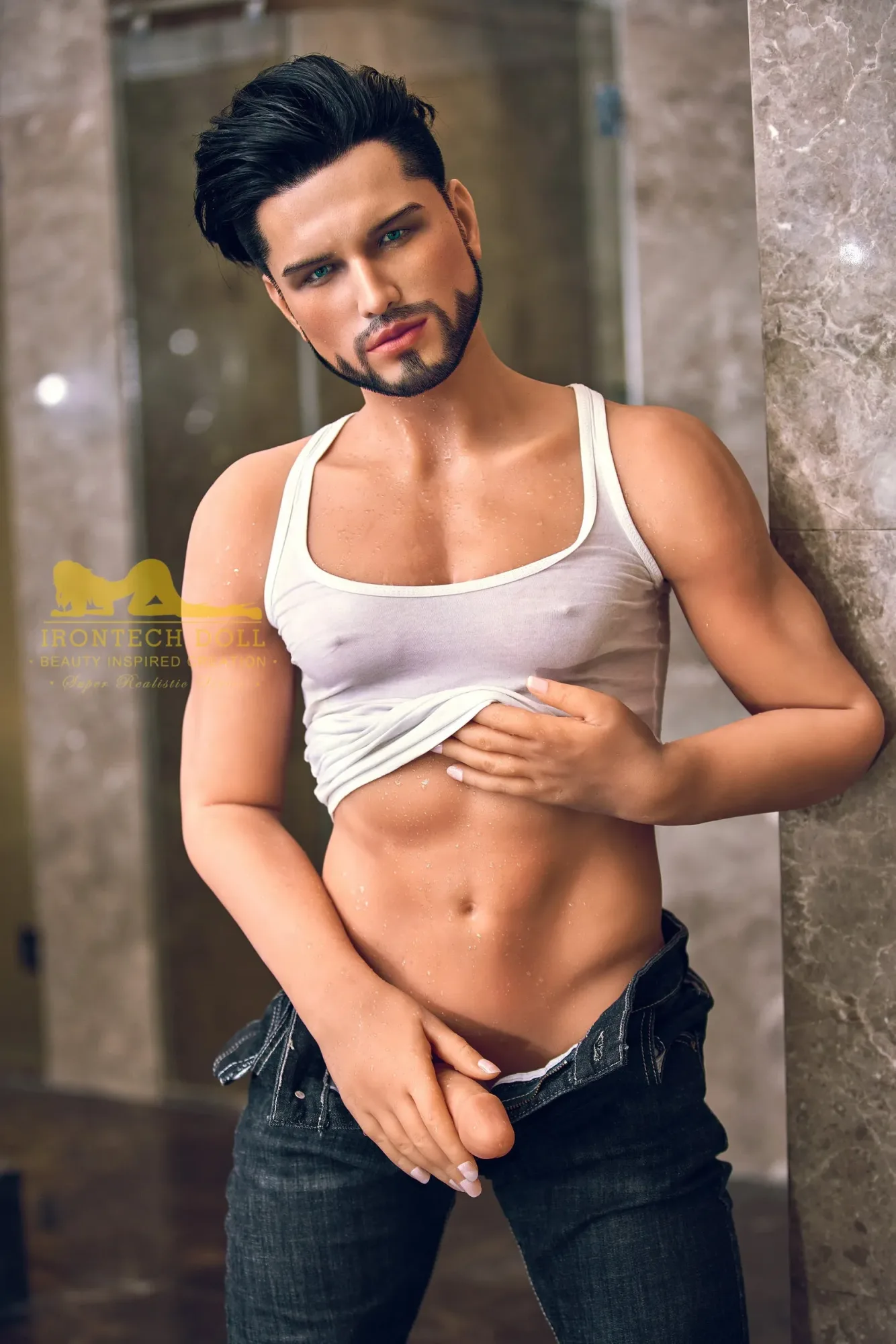 IronTech | Kev - 5Ft 4/162cm Male Sex Doll With Silicone Head view 7