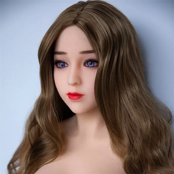 Danae - 160cm (5ft3) Pretty Breast Sex Doll With Golden Curly Hair view 4