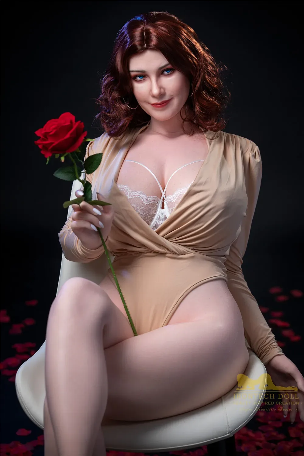 Irontech | Carmel 5ft 3 /160cm BBW Silicone Sex Doll