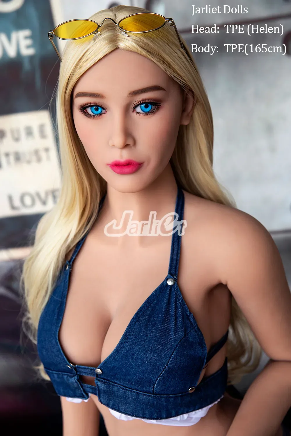 Jarliet | Helen -5ft 4/165cm Medium Breast Realistic TPE Sex Doll view 4
