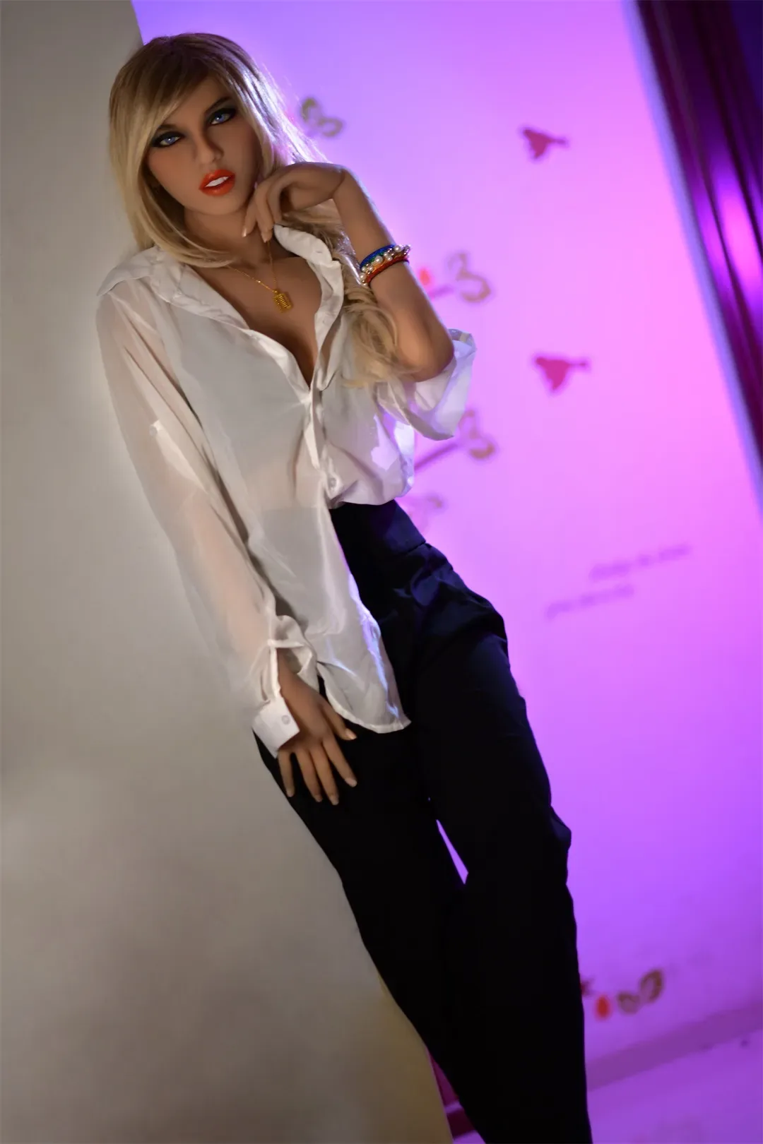 6YE | Giada - 5ft7/170cm Slender Blonde OL Doggy-able Sex Doll view 4