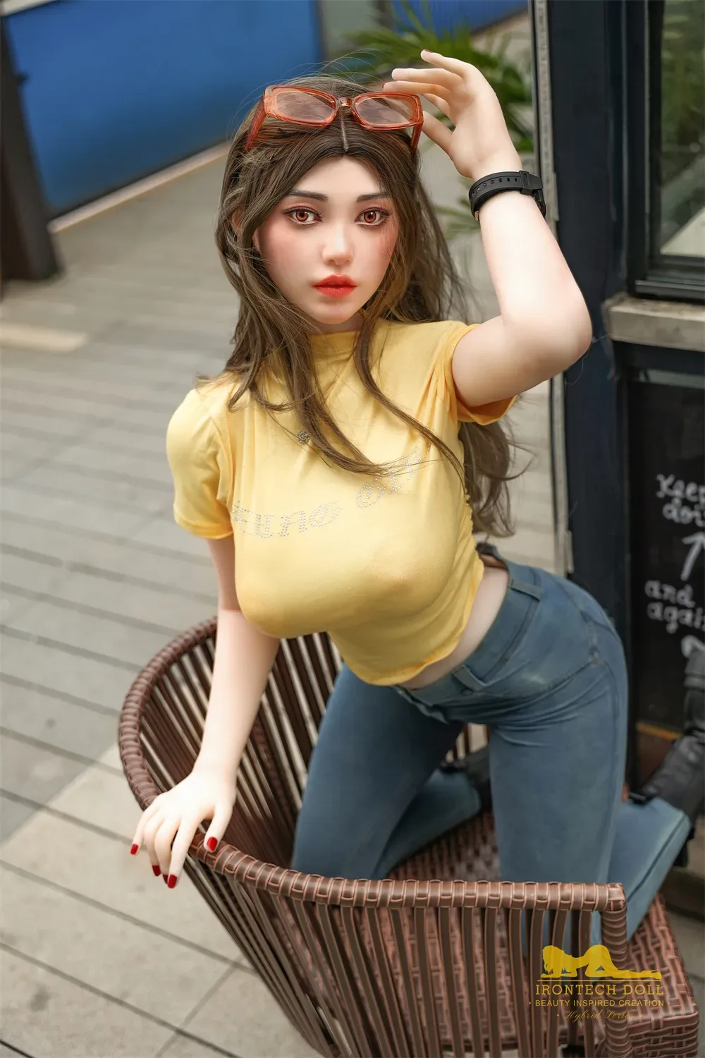 Irontech | Eileen - 5ft 3/159cm Head S40 Hybrid Sex Doll