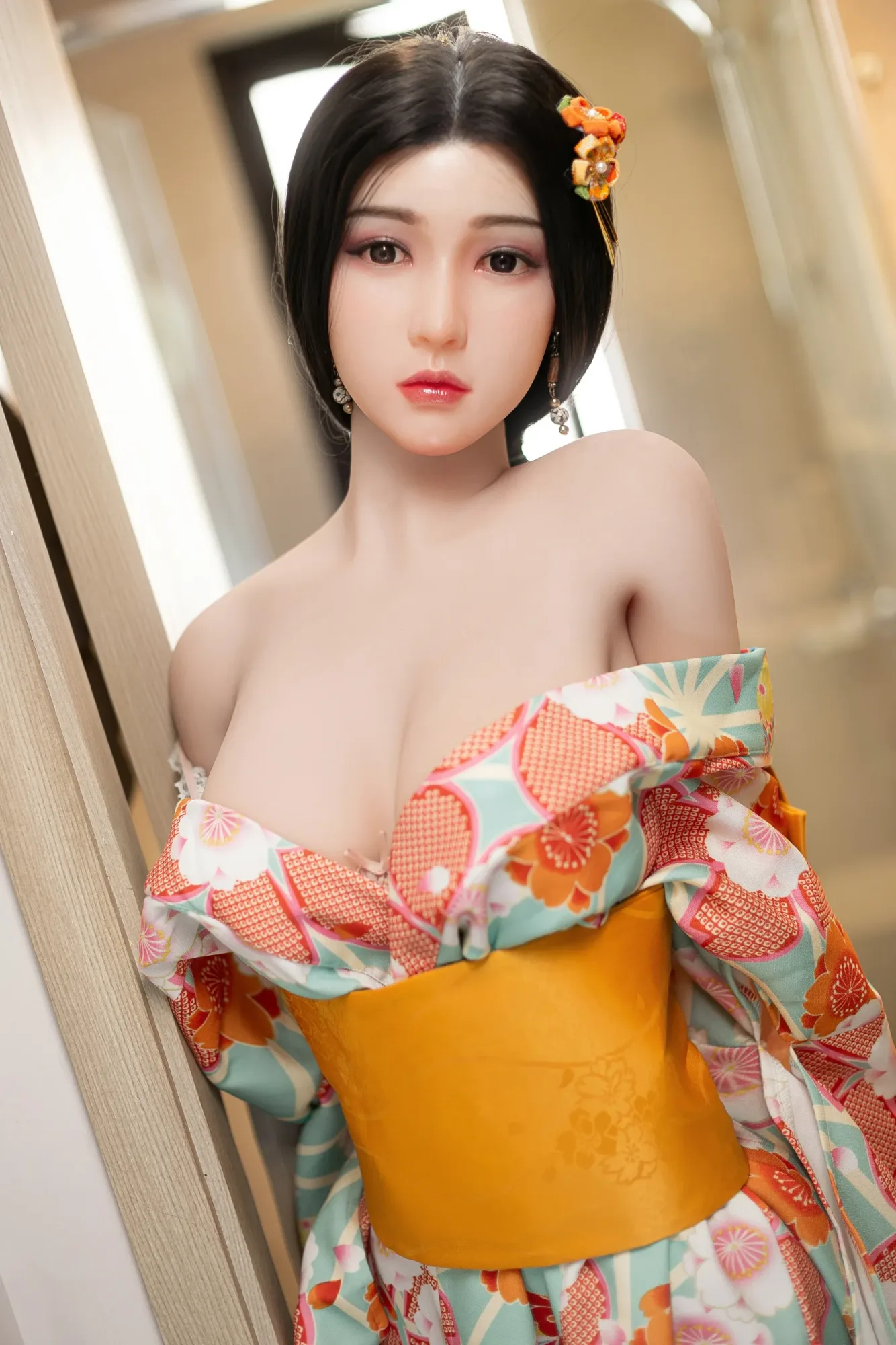 AIBEI | Jill- 5ft2/158cm Medium Breast Silicone Head+TPE Body Sex Doll view 8