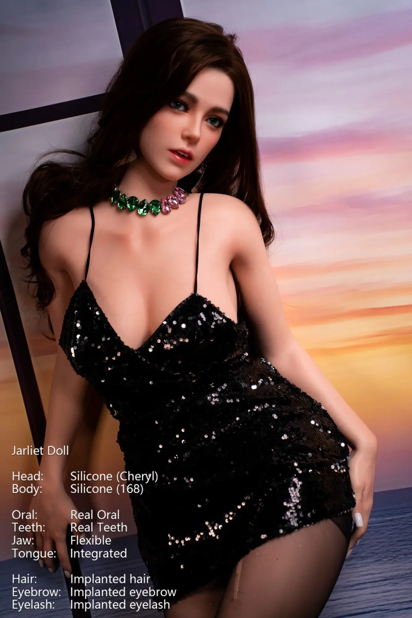 Jarliet | Cheryl -5ft 6/168cm D-Cup ROS Head Silicone Sex Doll view 3