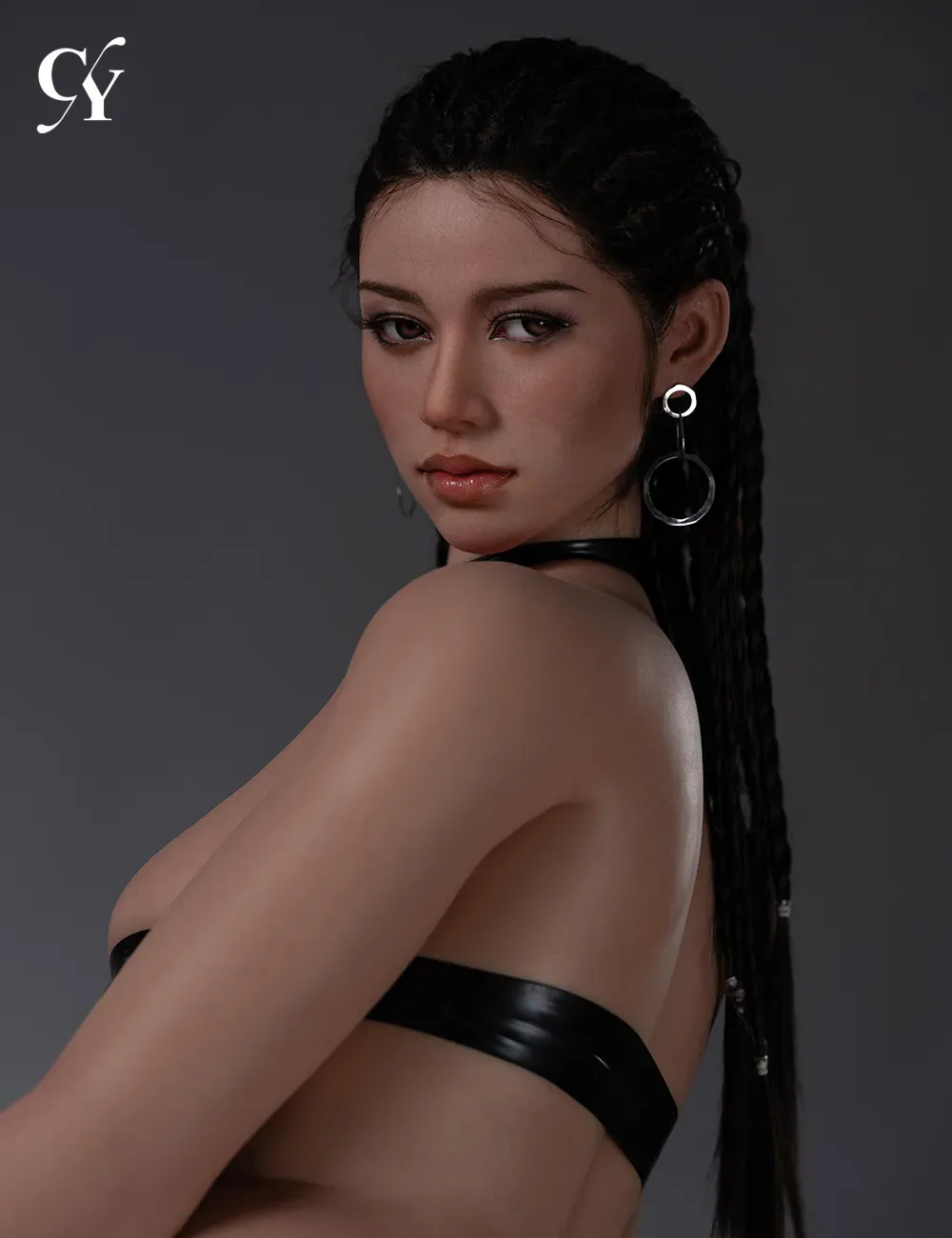 TOP-CY Doll | 170cm (5ft7) D-Cup Silicone Head Sex Doll - Amber view 3