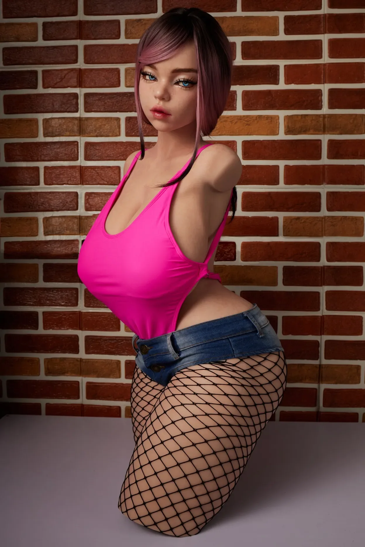 Climax Doll | 3ft 3/100cm K-Cup Ultra-Lightweight Silicone Sex Torso 884# With Head Rhea, CLM ULW Series