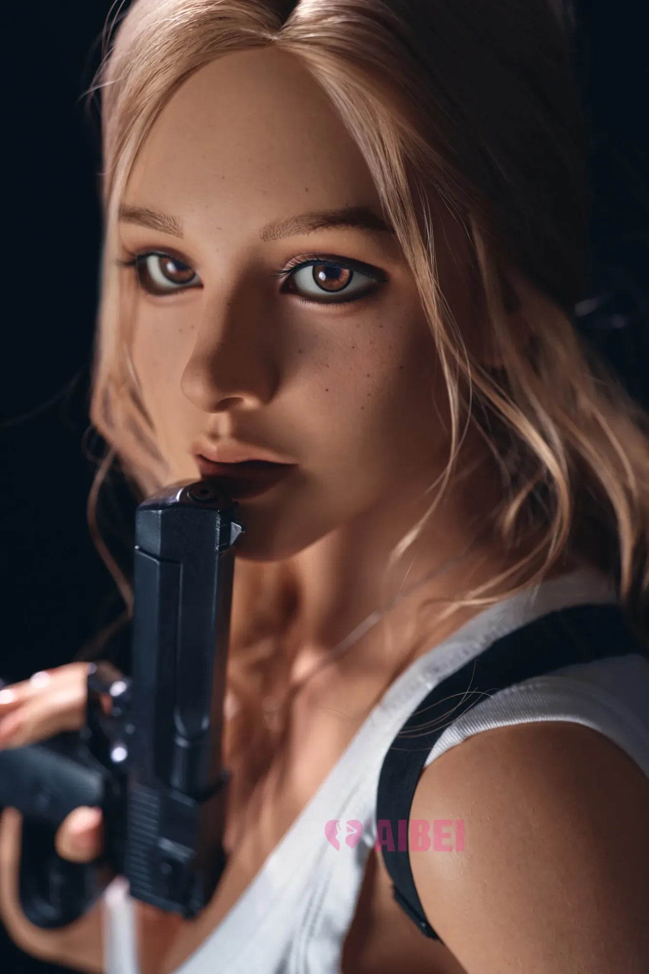 AIBEI | Clara -4ft 11/150cm F-Cup ROS ShooterGame Cosplay Silicone Sex Doll, AB27 view 5