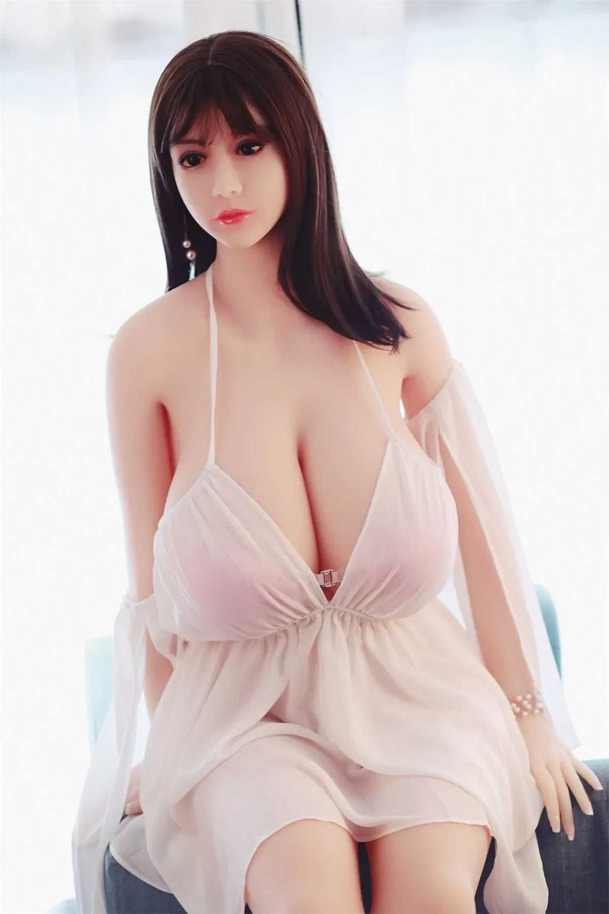 Aliza - 5ft6 (168cm) Big Breasts Chubby Sex Doll With Long hair view 6