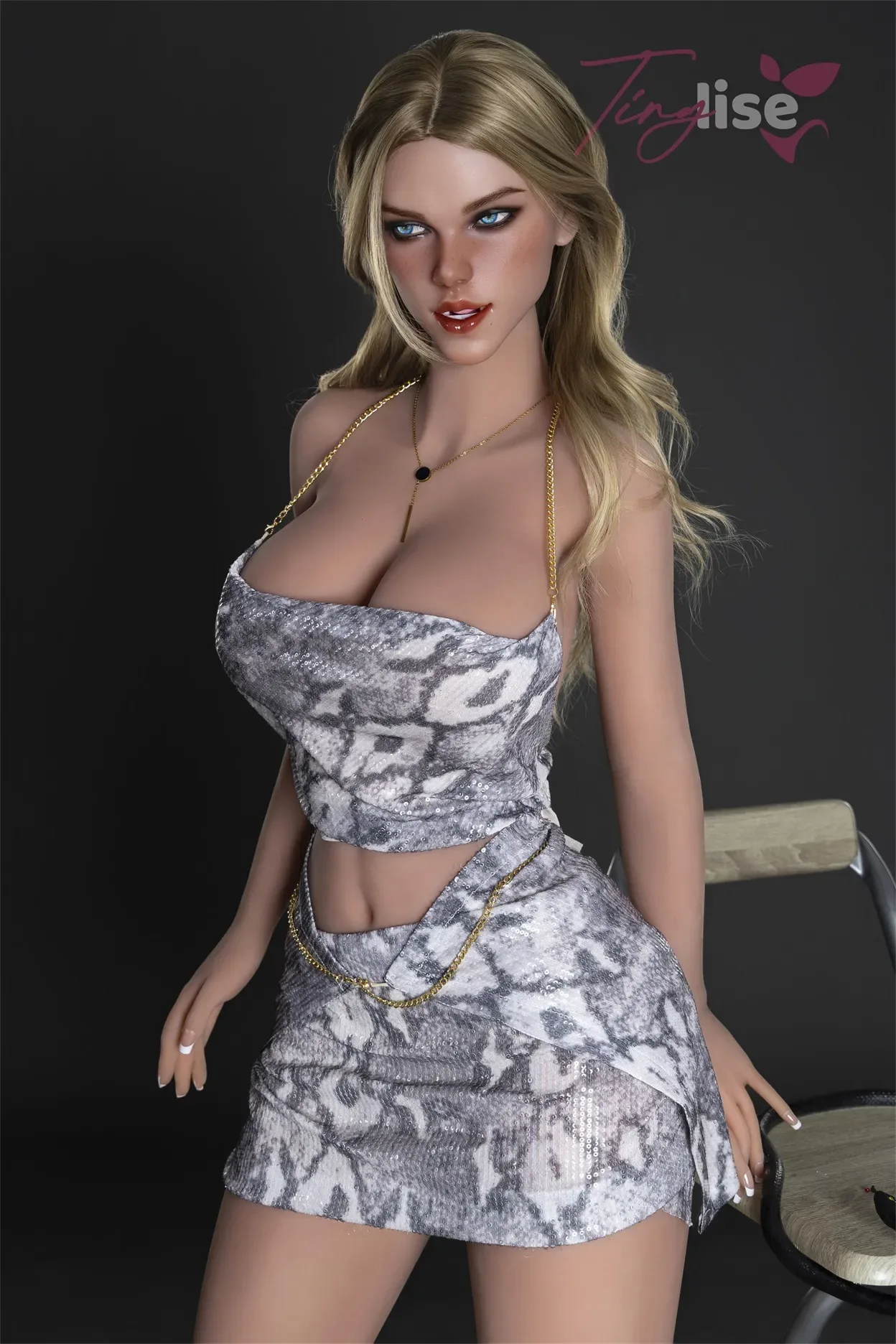 Tinglise | Dana - 5ft 3/160cm F-Cup ROS Head Hybrid Sex Doll view 2