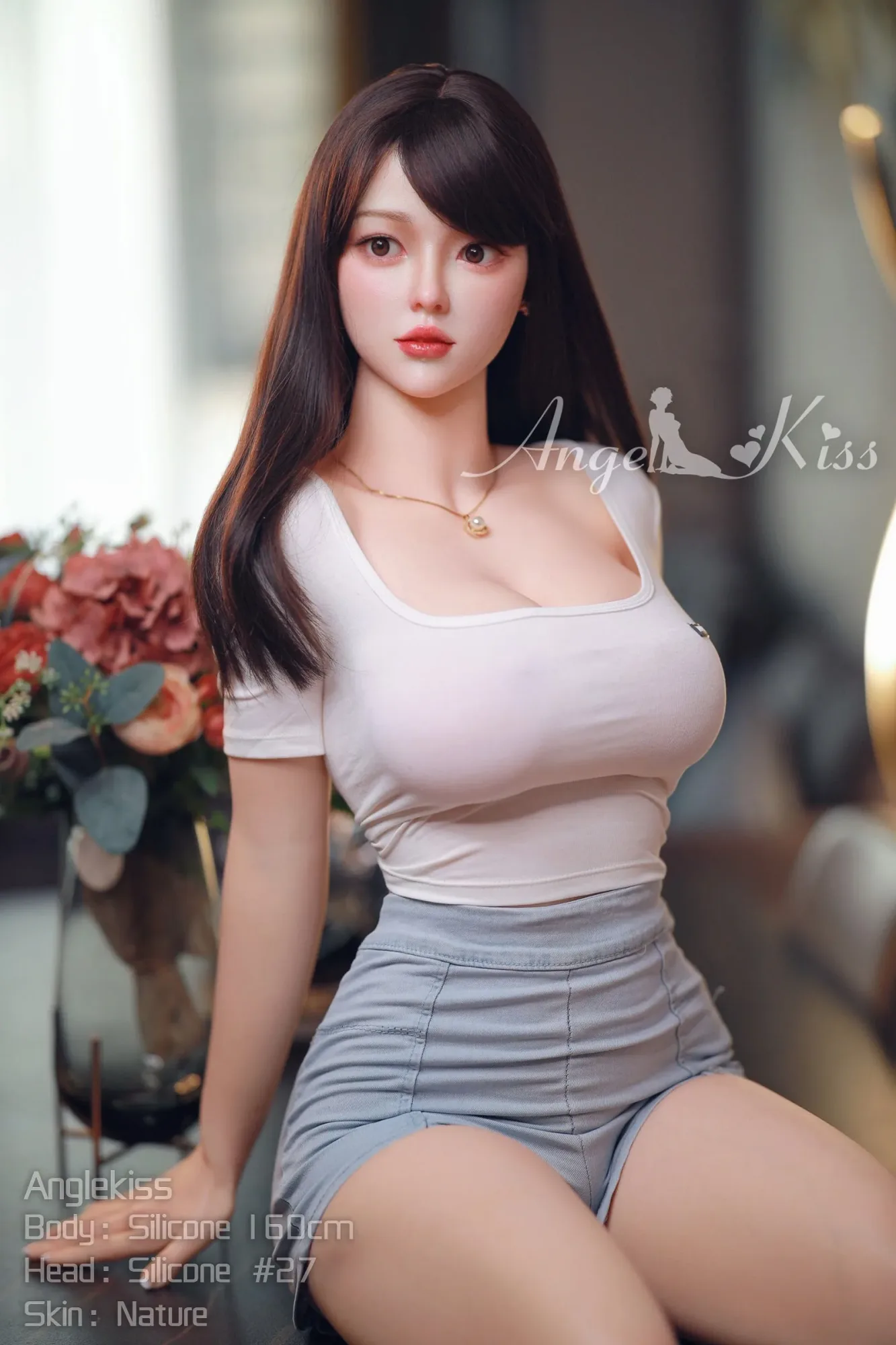 Angel Kiss | 160cm/5ft3 D-cup Silicone Sex Doll – Tracy Judd