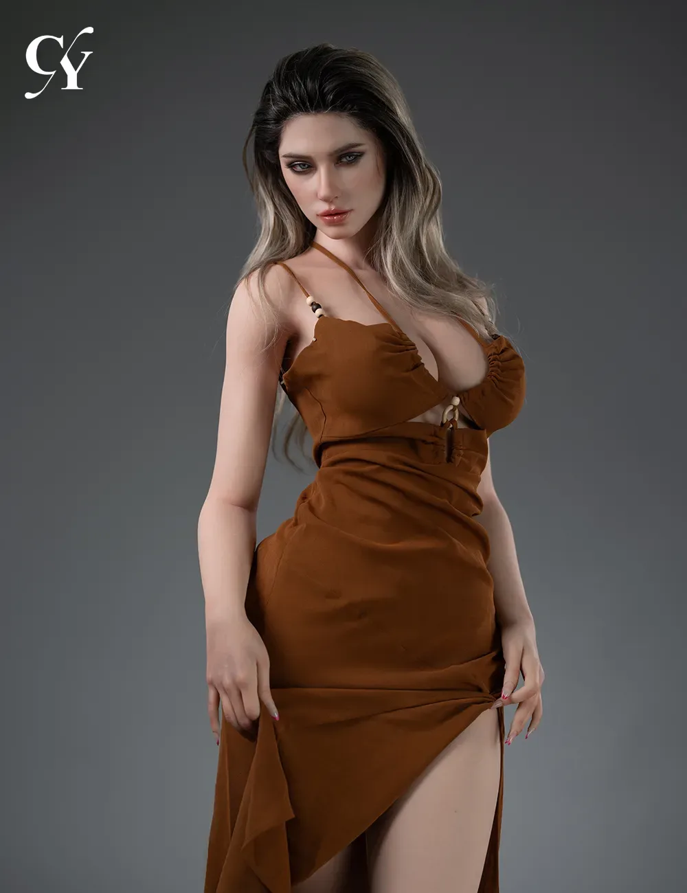 TOP-CY Doll | Carina -5ft 6/168cm F-Cup ROS Head Silicone Sex Doll view 2