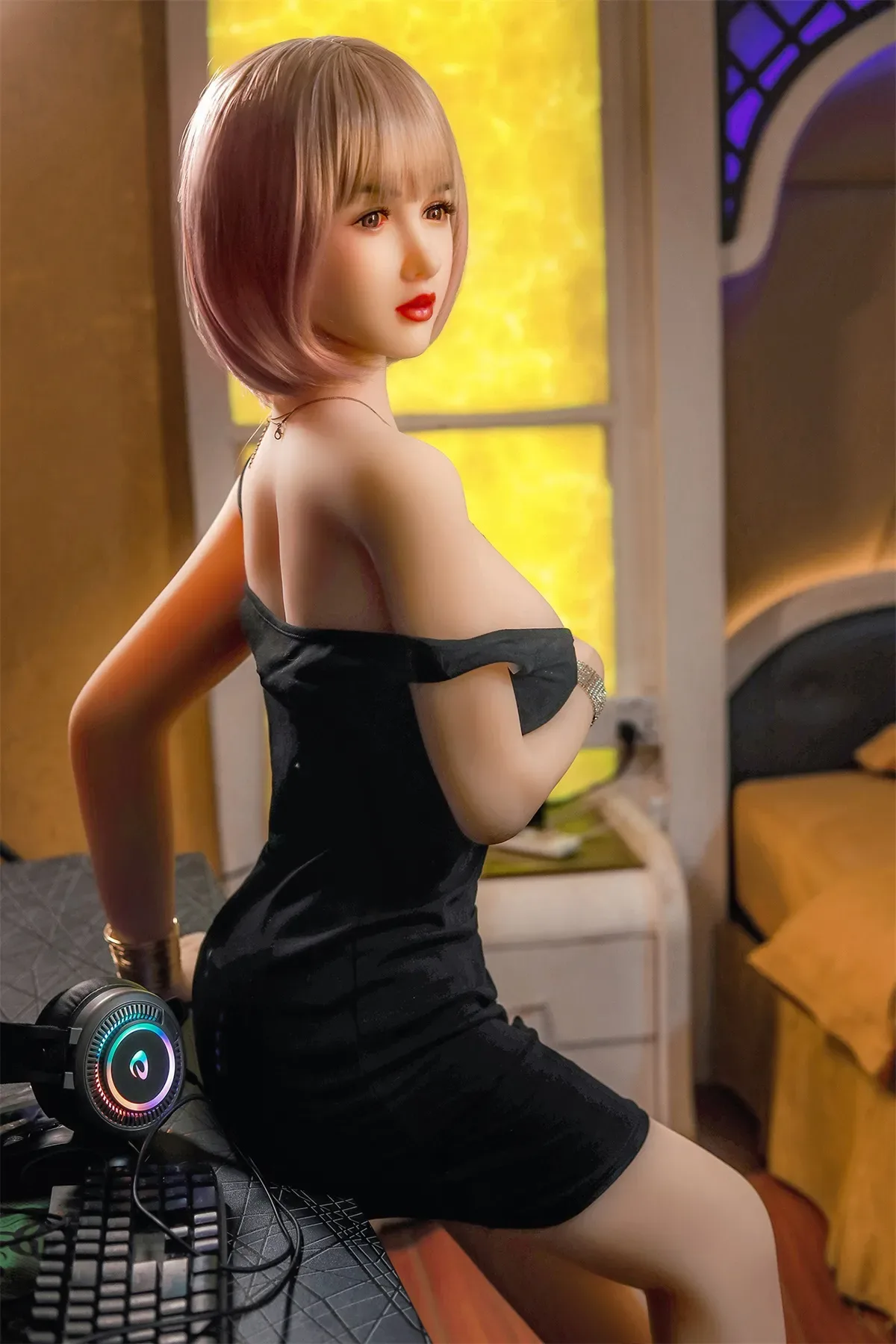 SY Doll丨Sylvia -165cm (5ft6) Big Breasts Gentle Sex Doll With Pretty Pink Hair view 4