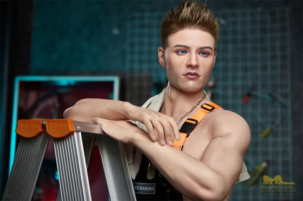 Irontech | Jack - 5ft9 (176cm) Plumber Silicone Male Sex Doll view 3