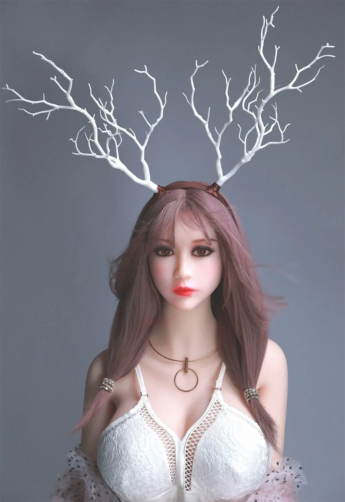 Belinda - 5ft4 (163cm) Moose Style Pretty Breasts Sex Doll With Long hair view 7