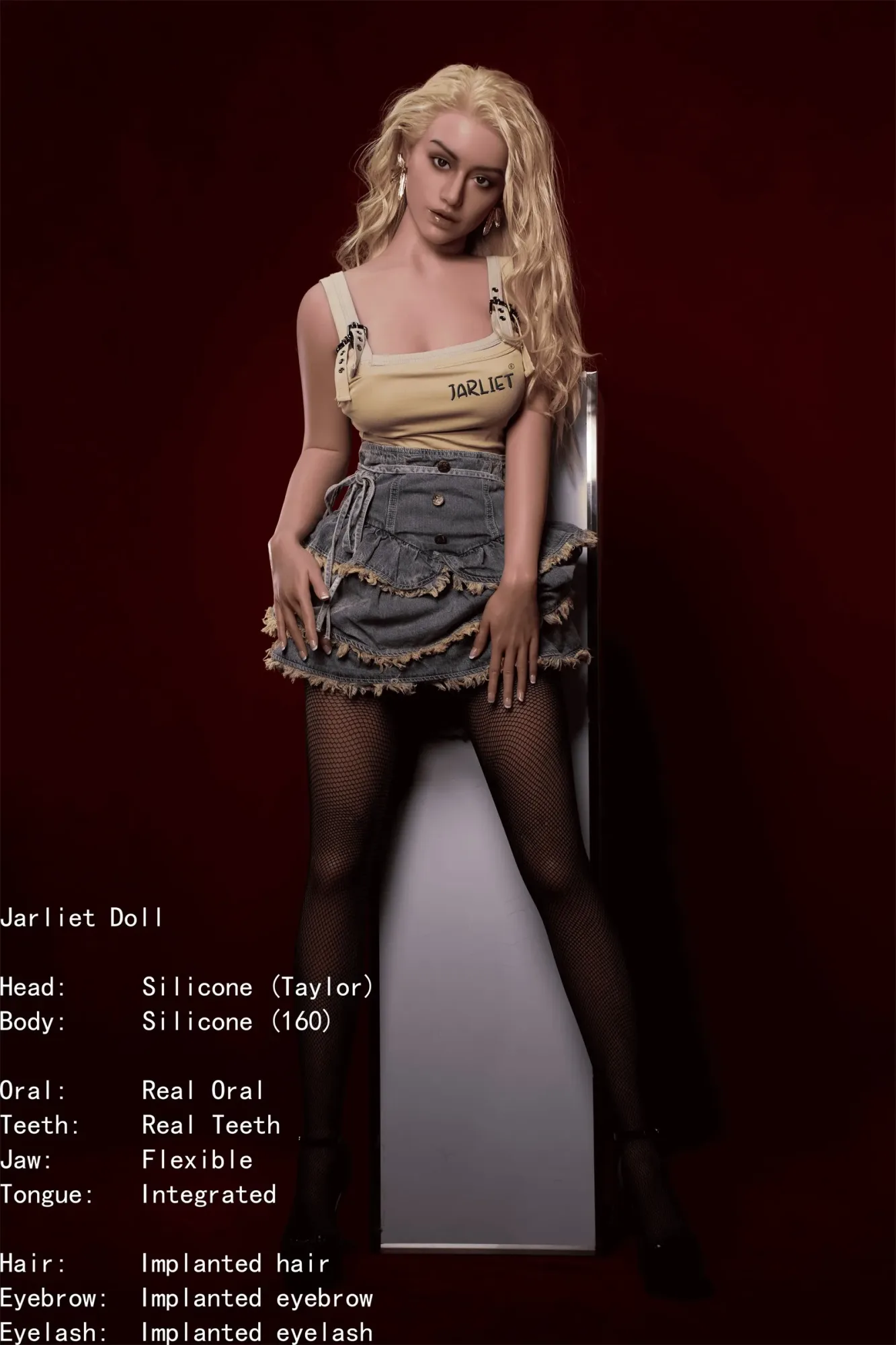 Jarliet | Taylor - 5ft 3/160cm ROS Head Full Silicone Sex Doll view 5