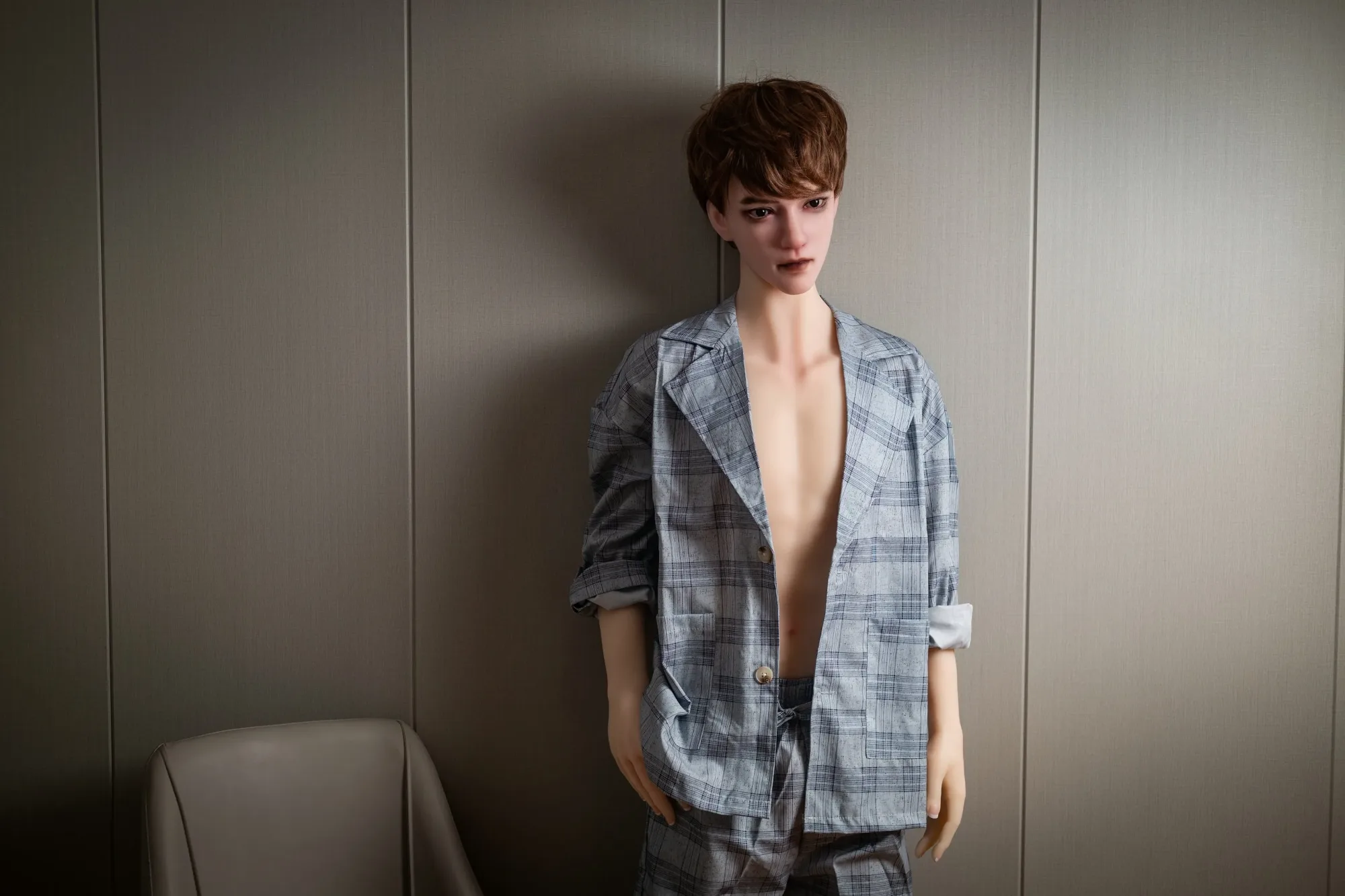 Qita丨 5ft5/165cm S2 Male Silicone Head Sex Doll- Sean view 6