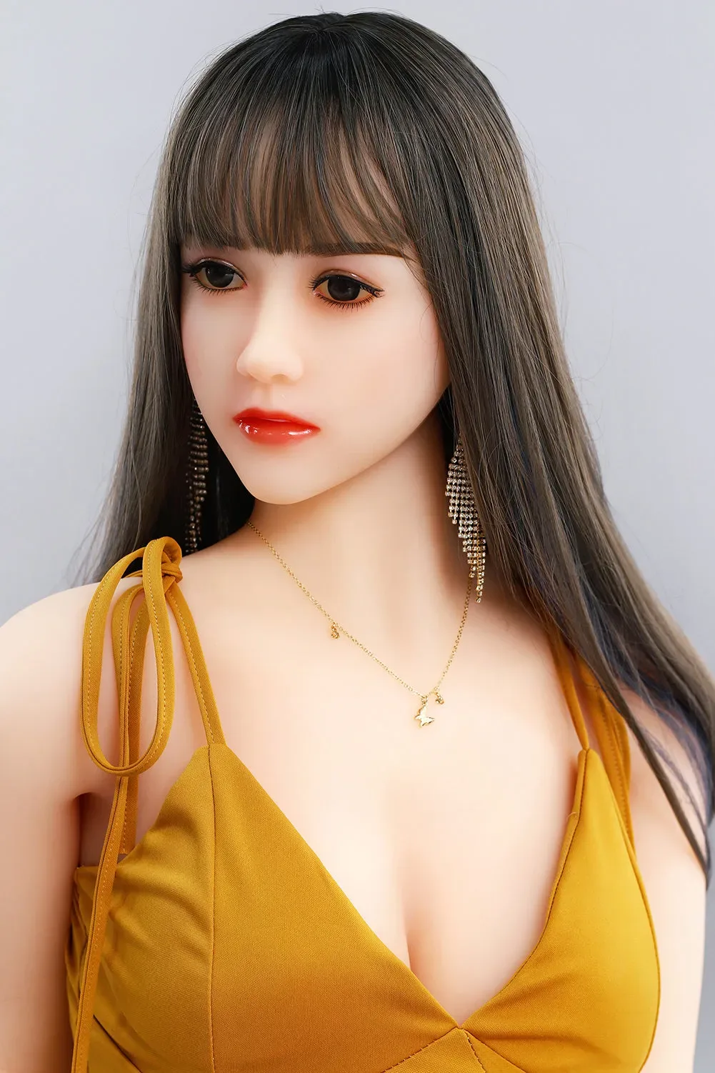 Greta - 165cm (5ft6) Sweet Small Breast Sex Doll With Long Hair ( In stock US) view 4