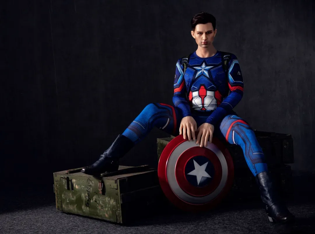 Enio - 5ft3 /160cm Captain America Male Sex Doll For Women view 6