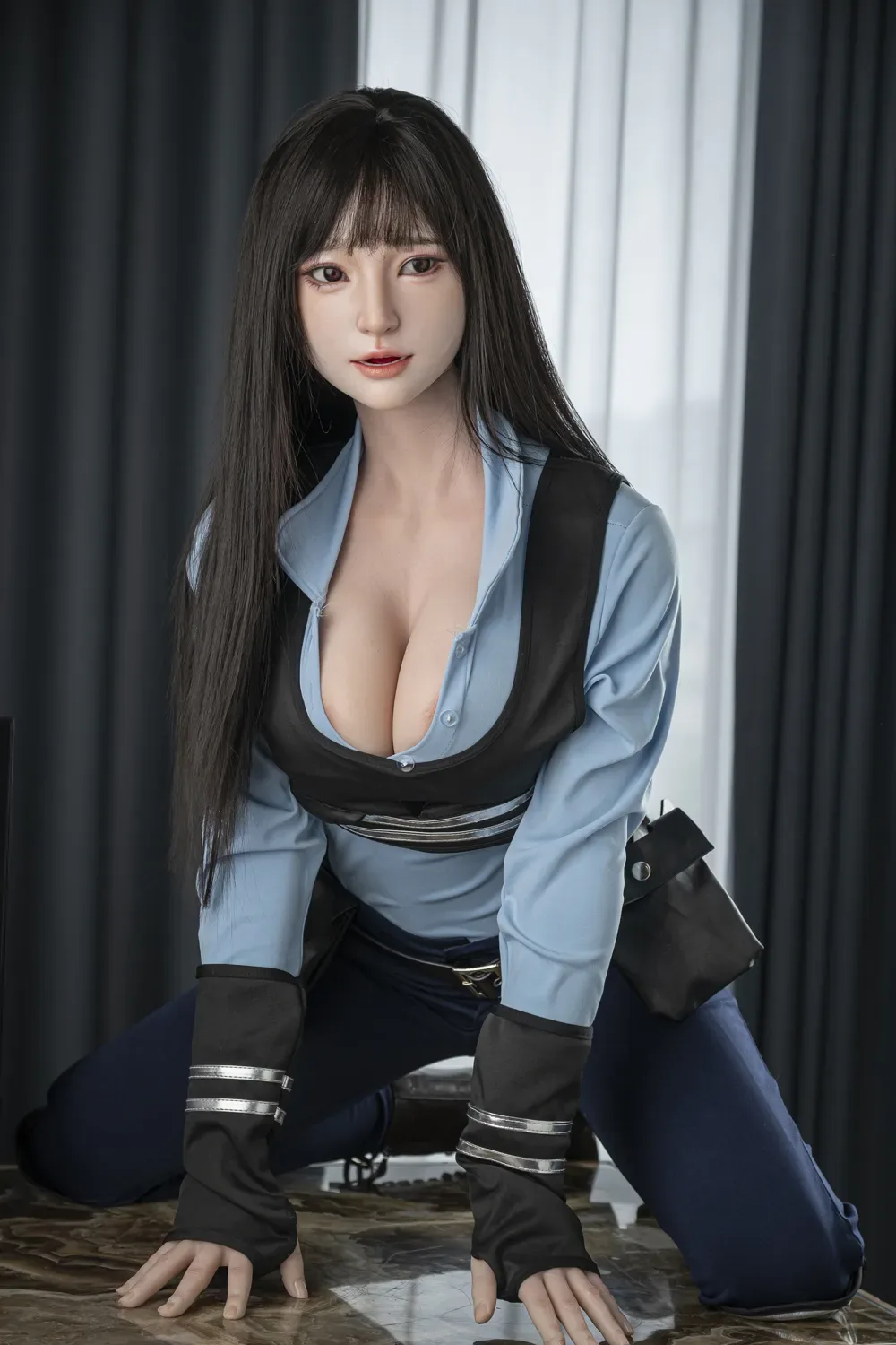 JX Doll | JiaJia- 5ft5/166cm F-Cup ROS Head Silicone Sex Doll #M9 view 3
