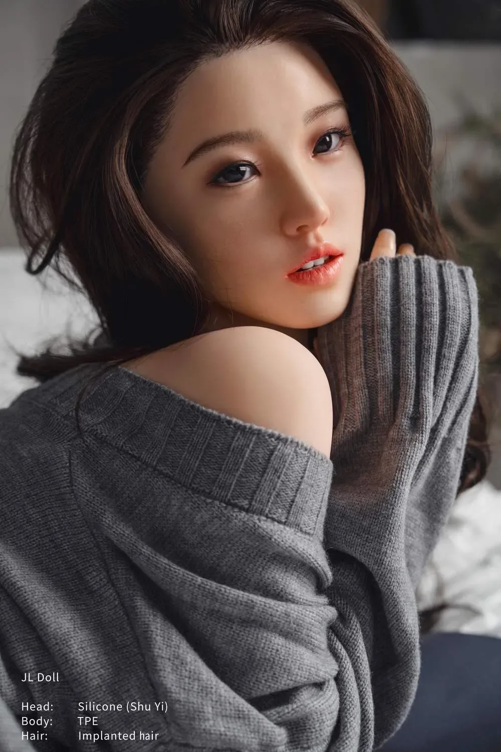 Jarliet丨Shuyi -4ft 11/149cm ROS Silicone Head+TPE Body Sex Doll (In Stock EU) view 2