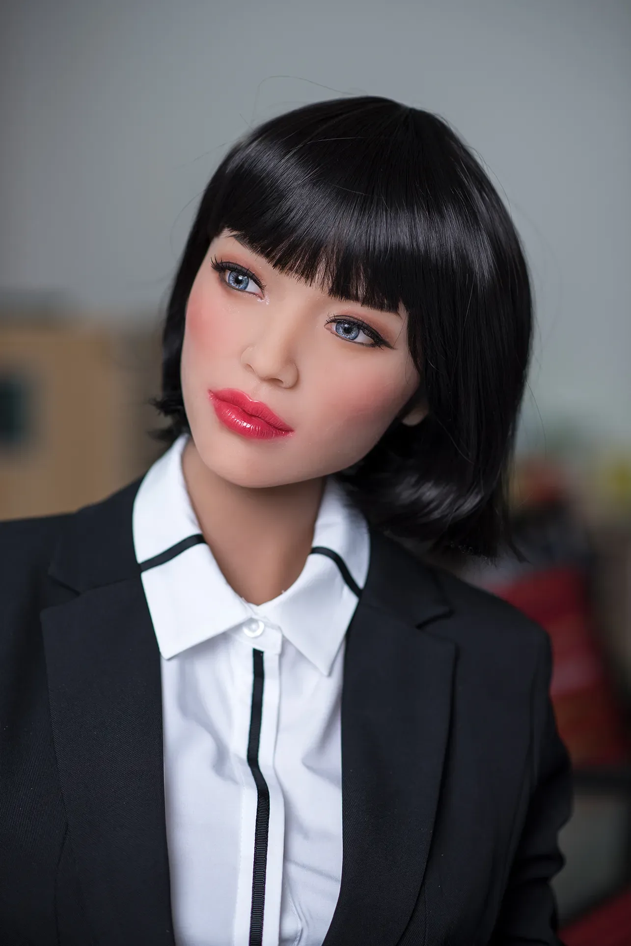 6YE | Juniper - 5ft5/165cm Big Boobs Asian Japanese OL Sex Doll view 5