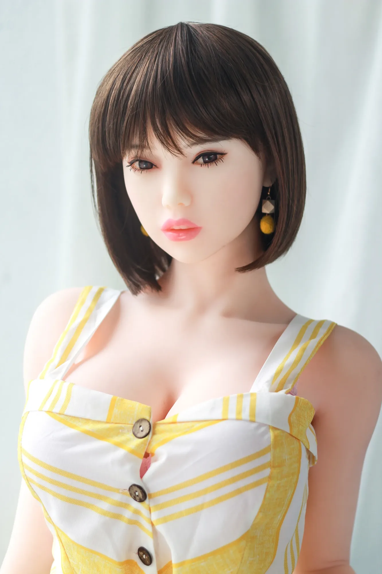 6YE | Aaliyah - 5ft5/165cm Big Boobs Short Hair Asian Japanese Sex Doll view 2