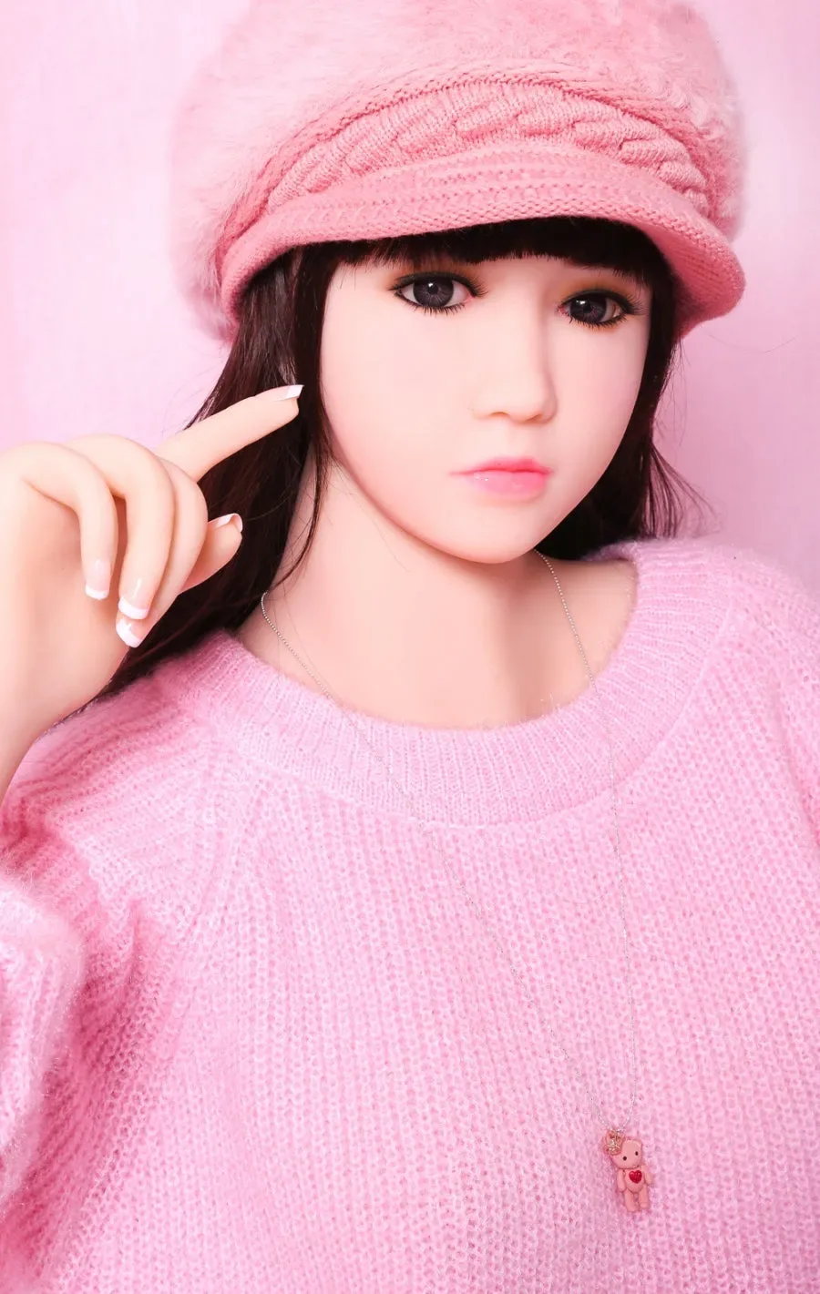SY Doll丨Elisha -5ft1(155cm) Ultra Cute Flat Chest TPE Sex Doll With Black Hair view 1
