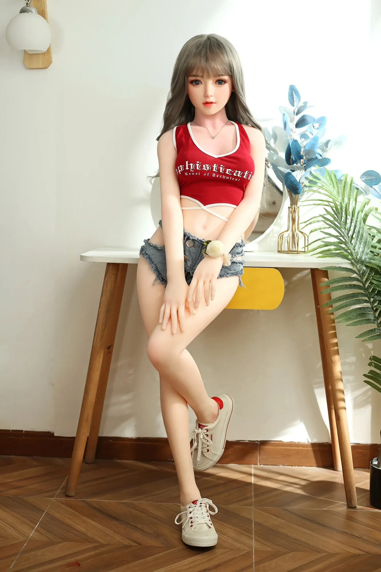 MESE Doll丨145cm(4ft 8) Small Breast Silicone Head Sex Doll - Bella view 5